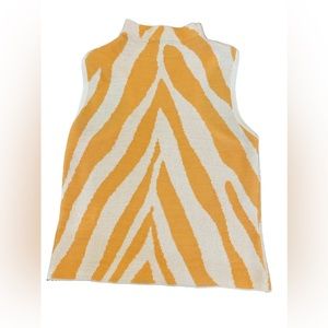 KALICO RACERBACK SLEEVELESS SWEATER - EUC - SZ M